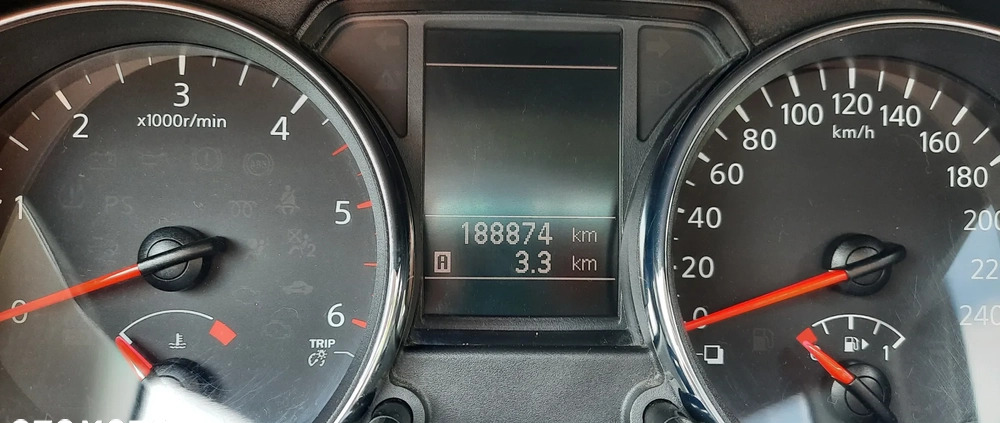 Nissan Qashqai cena 29900 przebieg: 188000, rok produkcji 2012 z Sulechów małe 172